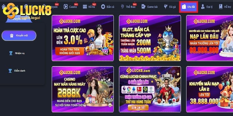 Cach Tham Gia Khuyen Mai Luck8